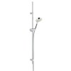 Glijstangset, serie Ascona, wandstang 90 cm, chroom, 5 stralen 