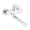 Keukenmengkraan, serie Alpha 300, wand, hendel, chroom, ½" x 15 cm
