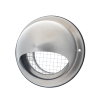 DEC bolrooster met grofmazig gaas, type D579L, rvs 304, 100 mm 