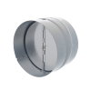 DEC buisverbinder met terugslagklep, type BDS, voor keukenventilatie, staal, 2x spie, &Oslash; 100 mm 