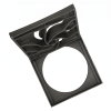 Nuvra straatkolk kop, type BSS 3333M/8, waaiermotief, gietijzer, B125, 330 x 330 mm 