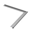 Roval buitenhoek voor daktrim met kraalrand, 26 mm, 500 x 500 mm 