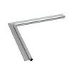 Roval binnenhoek voor daktrim met kraalrand, 26 mm, 500 x 500 mm 