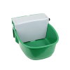 Suevia drinkbak, kunststof, type 135P, met rubberen aftapplug, geschikt voor kalveren en paarden, ½" 