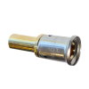 Henco overgangs koppeling, vernikkeld, rvs, pers x knel, type 29P, epdm, 16 bar, 16 x 15 (cu) mm 