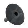 Hwa onderuitloop 90°, epdm, 63 mm
