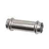 Sanha NiroSan Schiebekupplung, Edelstahl 316L, 2x PV, 15 mm 