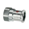 Sanha schroef koppeling, type Therm, staal, binnendraad x pers, epdm, ½" x 22 mm 