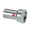 Sanha schroef koppeling, type Therm, staal, binnendraad x spie, epdm ¾" x 22 mm 