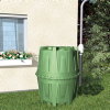 Garantia Herkules regenwatertank, 3200 liter, Ø 135 cm, h = 273 cm, ondergronds, set à 2 stuks 