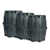 Garantia Herkules regenwatertank, 4800 liter, Ø 135 cm, h = 413,5 cm, ondergronds, set à 3 stuks 