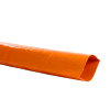 Parsch persslang / sleepslang, tpu, plat oprolbaar, oranje, 102 x 109 mm, l = 100 m