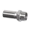 Sanha NiroSan overgangskoppeling, rvs 316L, buitendraad x spie, &frac12;" x 15 mm 