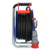 Brennenstuhl kabelhaspel, type Garant CEE, 1 CEE wcd, 2 veiligheids wcd, H07RN-F, 5x2,5mm&sup2;, l = 30m 