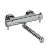 Rada thermostaatkraan, type 9008, wand, chroom, &frac12;" x 15 cm 