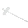 SapiSelco kabelbinders met markerlabel, 8 x 25 mm, transp., l = 100 mm, b = 2,5 mm, zak &agrave; 100 stuks 