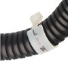 SapiSelco Kabelbinder mit Label, 35 x 13 mm, transp., l = 200 mm, b = 4,8 mm, Beutel &agrave; 100 Stk. 
