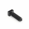 SapiSelco Wandd&uuml;bel f&uuml;r Kabelbinder, schwarz, l = 43 mm, b = 10 mm, Beutel &agrave; 100 St&uuml;ck 