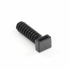 SapiSelco Wandd&uuml;bel f&uuml;r Kabelbinder, schwarz, l = 43 mm, b = 10 mm, Beutel &agrave; 100 St&uuml;ck 
