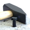 SapiSelco Wandd&uuml;bel f&uuml;r Kabelbinder, schwarz, l = 43 mm, b = 10 mm, Beutel &agrave; 100 St&uuml;ck 