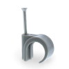 Mepac spijkerclip, voor flexbuis, type SB-SP 16/19 G, grijs, 16 - 19 mm, 100 stuks 