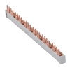 Gewiss kamrail, 6x 2P, 12 mod, lengte 21,2 mm, grijs 