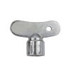 Bedieningssleutel, messing verchroomd, voor buitenkraan 15601601 