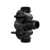 Henco Pro-Flow Manifold verdeler, 1x euroconus, type VKEK-V-1PO, zwart 