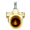 2/2 magneetventiel, type R2SP, epdm, 2x binnendraad, 2", NC, 24 V, DC, 10 W