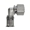 Ke Kelit Kelox Protec Clix schroefknie 90&deg; voor inbouwreservoir, messing, steek x bi.dr., 16 mm x &frac12;" 