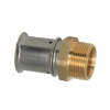 Ke Kelit Kelox Ultrax draadkoppeling, messing, buitendraad x pers, 16 x 15 mm 