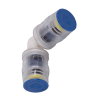Ke kelit Kelox Protec Clix knie 90&deg;, ppsu, pa, 2x steek, 16 x 16 mm 