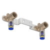 Ke kelit Kelox Protec Clix muurplaatbeugel, messing, pa, steek x binnendraad, 16 mm x &frac12;", 150 mm 
