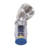 Ke Kelit Kelox Protec Clix schroefknie 90&deg;, messing, pa, steek x binnendraad, 16 mm x &frac12;" 