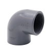 Comer knie 90°, pvc-u, inwendig lijm x binnendraad, 16 mm x 3/8"