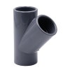 Comer T-stuk 45°, pvc-u, 3x inwendig lijm, 20 mm