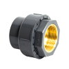 Comer 3-delige koppeling, pvc-u / messing, inwendig lijm x binnendraad, 20 mm x ½"