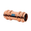 Sanha ACR Copper Press koppeling, koper, 2x pers, &frac14;", zak &agrave; 5 stuks 