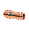 Sanha ACR Copper Press verloopkoppeling, koper, 2x pers, 3/8" x &frac14;", zak &agrave; 5 stuks 