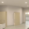 RZB led downlight, opbouw, TRIXY round, 9,5 - 15 W, 3000 / 4000 K, wit, aan / uit 
