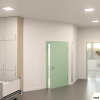 RZB led downlight, opbouw, TRIXY square, 25 - 35 W, 3000 / 4000 K, wit, aan / uit 