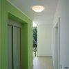 RZB led plafond- /wandarmatuur, opbouw, FLAT BASIC, 11 W, 3000 K, wit, aan / uit 