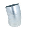 NTZ hwa bocht 20&deg;, zink, mof x spie, 80 mm 