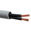 Stuurstroom kabel, YSLY-JZ, 2x 0,75 mm², grijs, l = maximaal 100 m