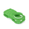 Duco vloer- en plafondplenum, type DucoFlex, ovaal, 6x mof, rond 2x 200