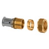 Ke Kelit Kelox Ultrax draadkoppeling, messing, pers x knel, 16 x &frac12;" mm 