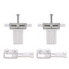 Rofix bevestigingsset, wit, voor radiatoren type 22 & 33