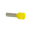 SBI-Burndy adereindhuls, nom. diam. 6 mm², geel, zak à 100 stuks