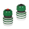 SummerRain slangstukken set, met en zonder waterstop, ¾"