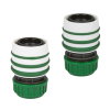 SummerRain slangstukken set, met en zonder waterstop, ¾"